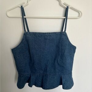 American Eagle denim tank top